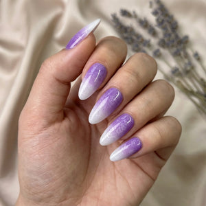 AMETHYST VEIL falsche Nägel Nahaufnahme - Detailansicht Qualität