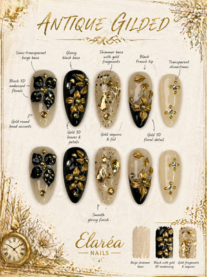 ANTIQUE GILDED