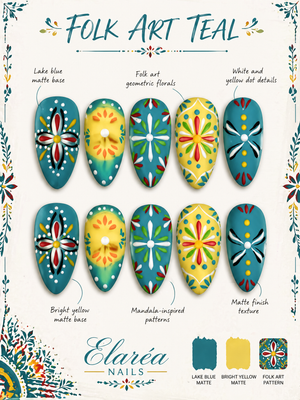FOLK ART TEAL