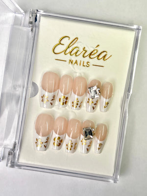 GOLDEN CRYSTAL Hauptbild - Press On Nägel mit einzigartigem Design - Premium künstliche Fingernägel
