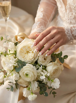 IVORY PETAL Geschenkbox Verpackung - Premium Präsentation