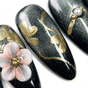 MIDNIGHT BLOOM Gel-Klebestreifen 24 Kurz 24 Lang - Zubehör