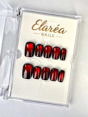RED VELVET Press On Nägel Hauptbild - Premium Design aus Deutschland