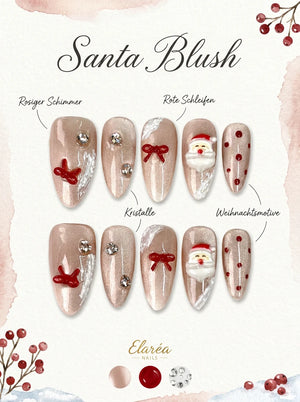 Santa Blush | COVER | Titelbild der Press-on-Nägel