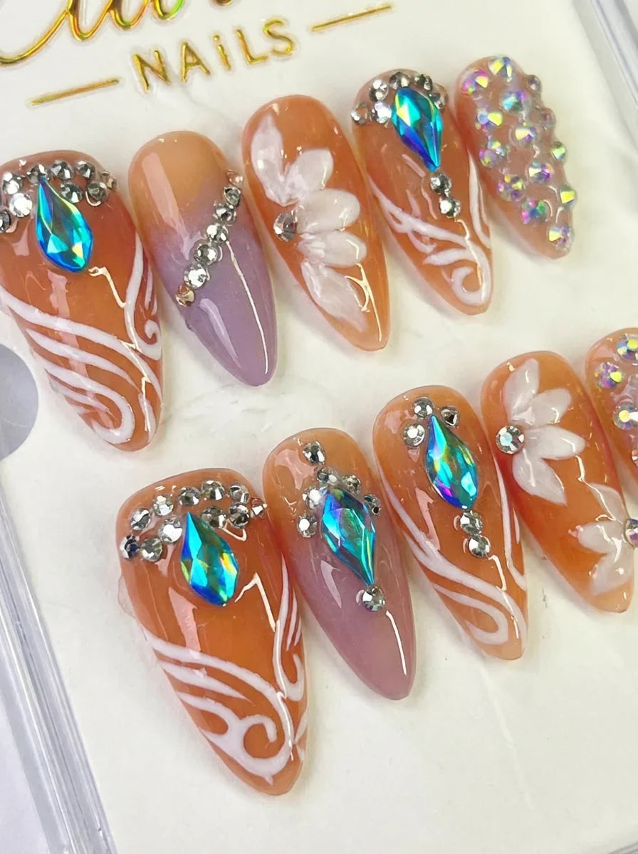 Press-on Nägel für Bräute: Der 3-Monate Hochzeits-Nagelplan