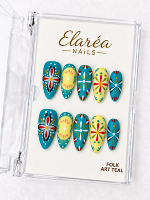 FOLK ART TEAL