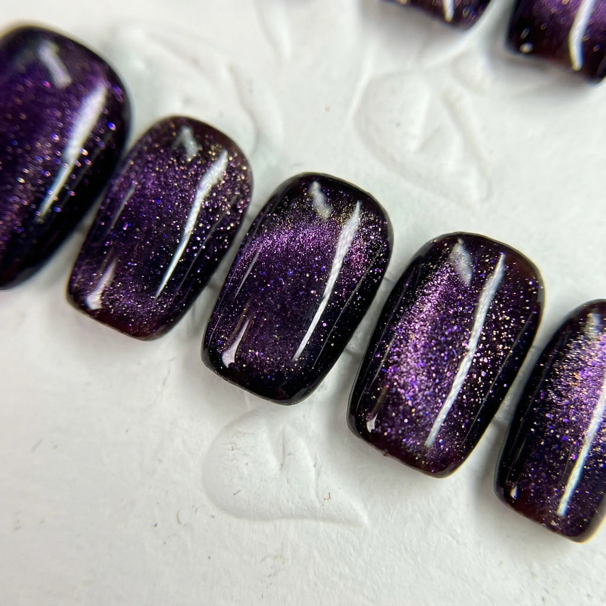 AMETHYST GLOW Gel-Klebestreifen 24 Kurz 24 Lang - Zubehör