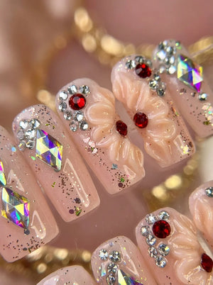 AURORA BLOOM Gel-Klebestreifen 24 Kurz 24 Lang - Zubehör
