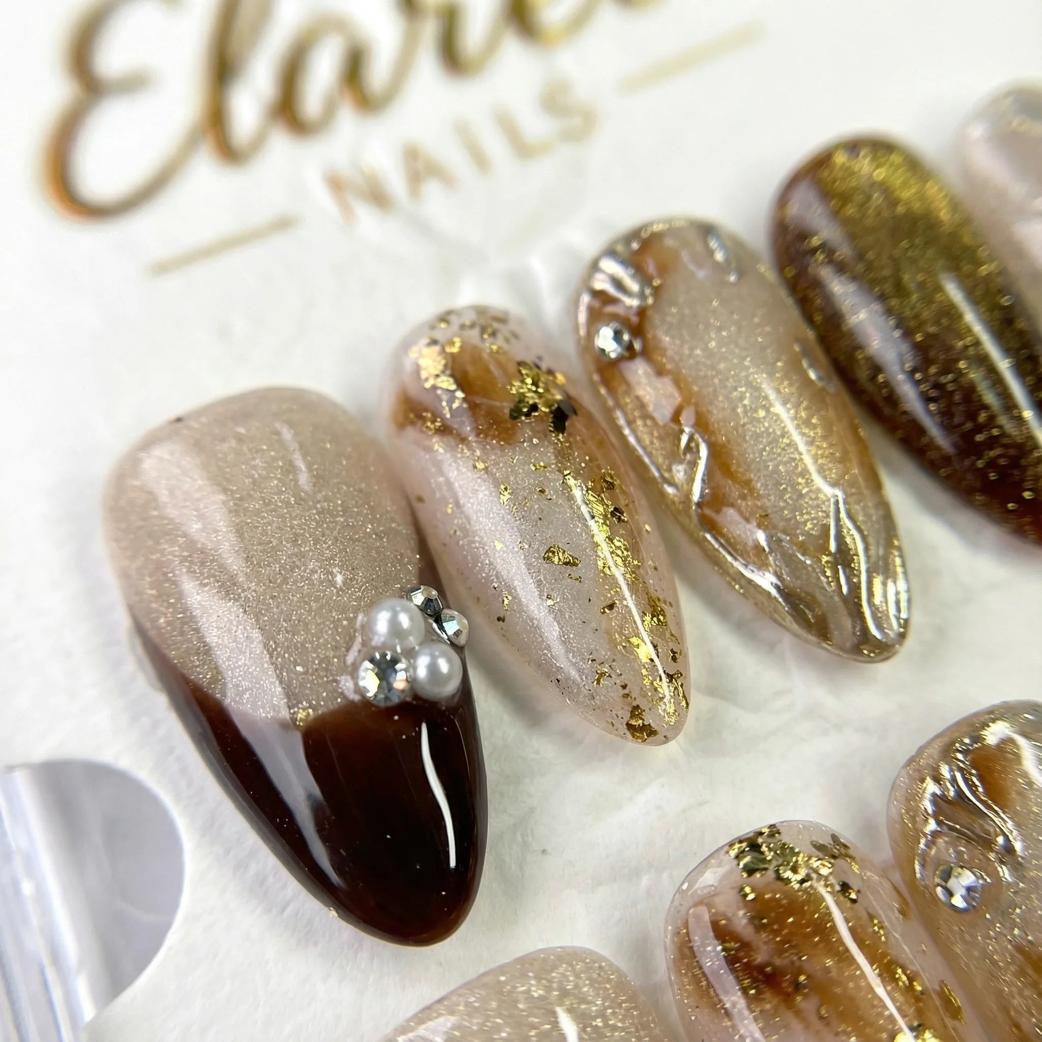 AUTUMN GLAMOUR Gel-Klebestreifen 24 Kurz 24 Lang - Zubehör
