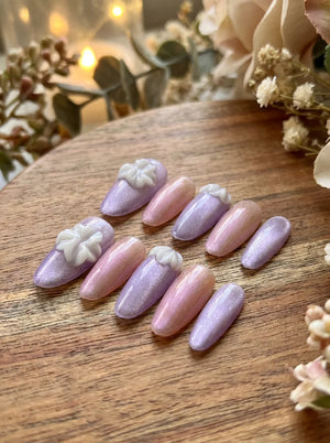 CANDY BLOOM Komplettset - 10 Nägel in 3 Größen