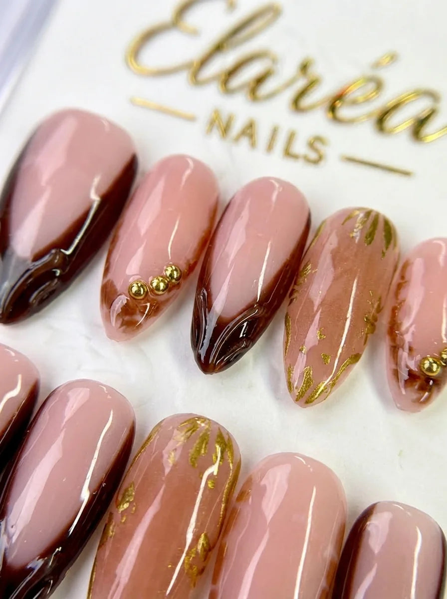 CHOCOLATE GLAZE Gel-Klebestreifen 24 Kurz 24 Lang - Zubehör