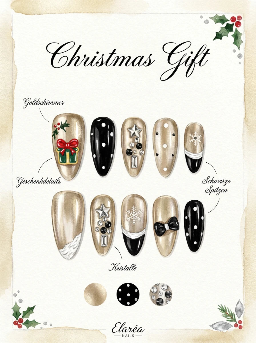 Christmas Gift | COVER | Titelbild der Press-on-Nägel