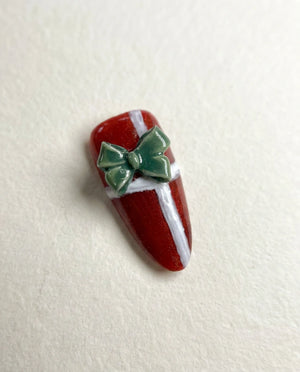 Christmas Joy | DETAIL | Detailansicht des Nageldesigns