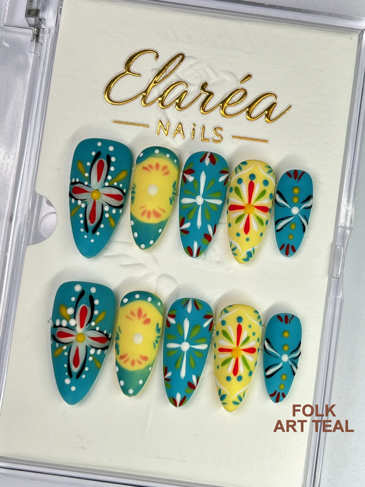 FOLK ART TEAL