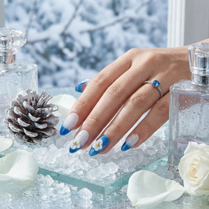 FROST BLOOM Komplettset - 10 Nägel in 3 Größen S M L