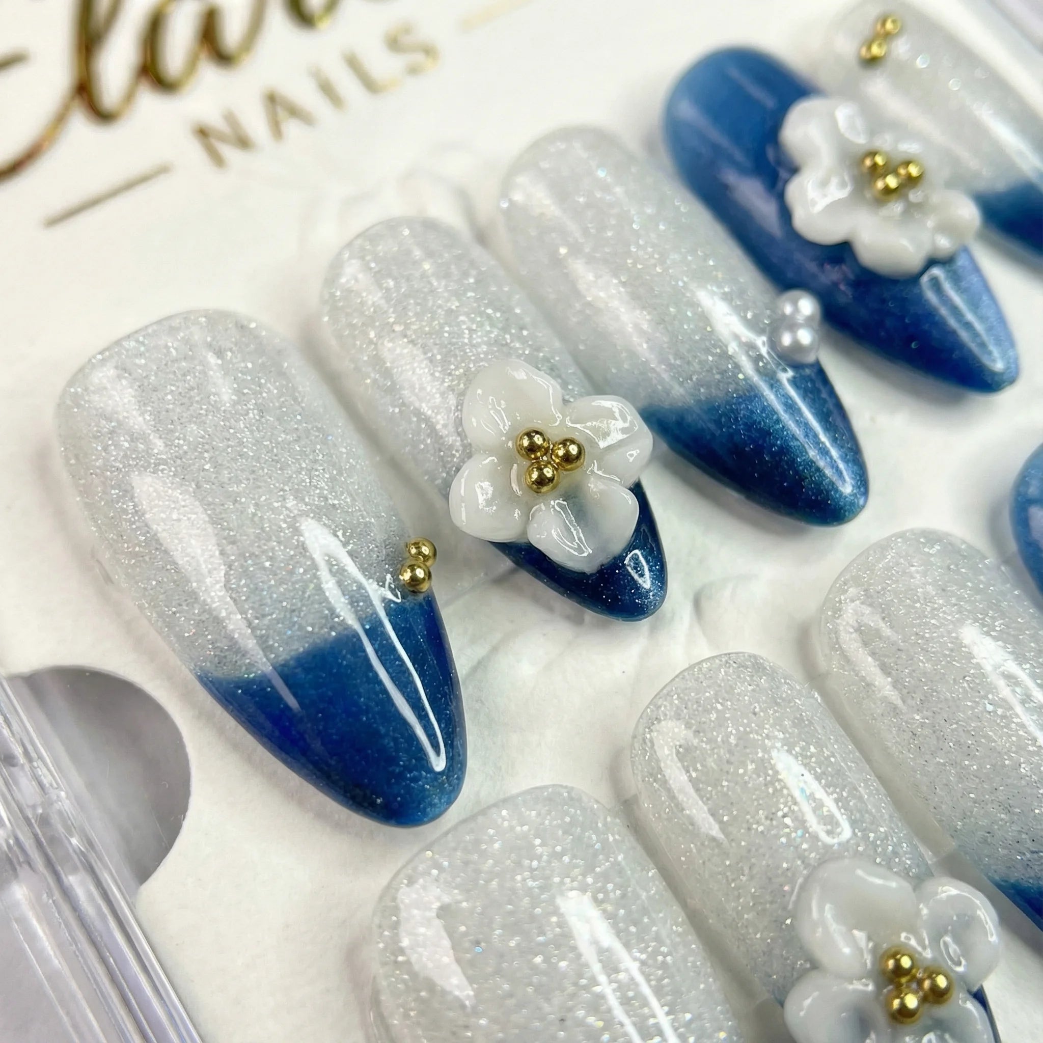 FROST BLOOM Gel-Klebestreifen 24 Kurz 24 Lang - Zubehör