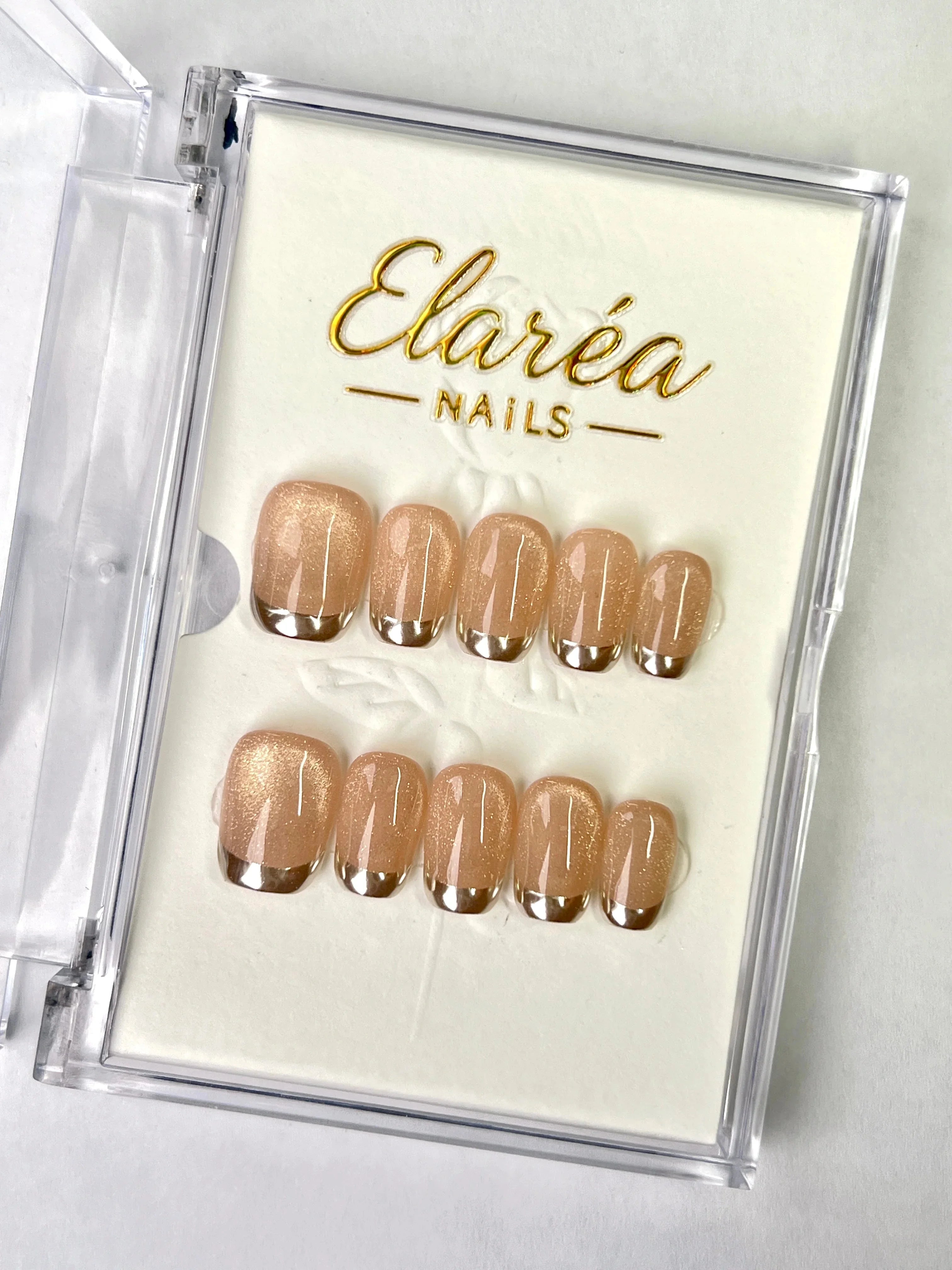 GOLD MIRROR Hauptbild - Press On Nägel mit einzigartigem Design - Premium künstliche Fingernägel