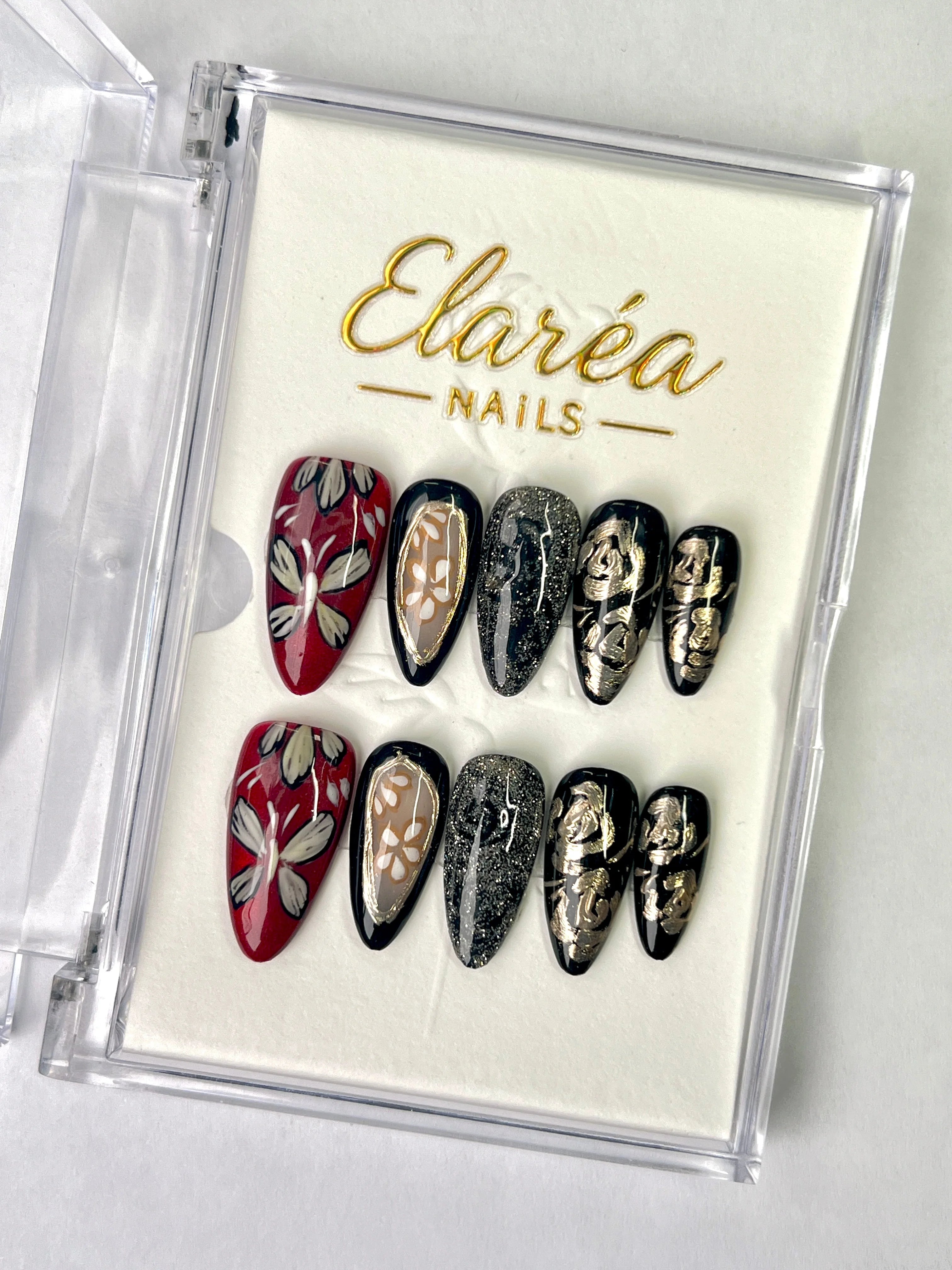 GOTHIC MUSE Hauptbild - Press On Nägel mit einzigartigem Design - Premium künstliche Fingernägel