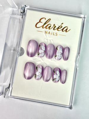 LILAC BLOOM Hauptbild - Press On Nägel mit einzigartigem Design - Premium künstliche Fingernägel