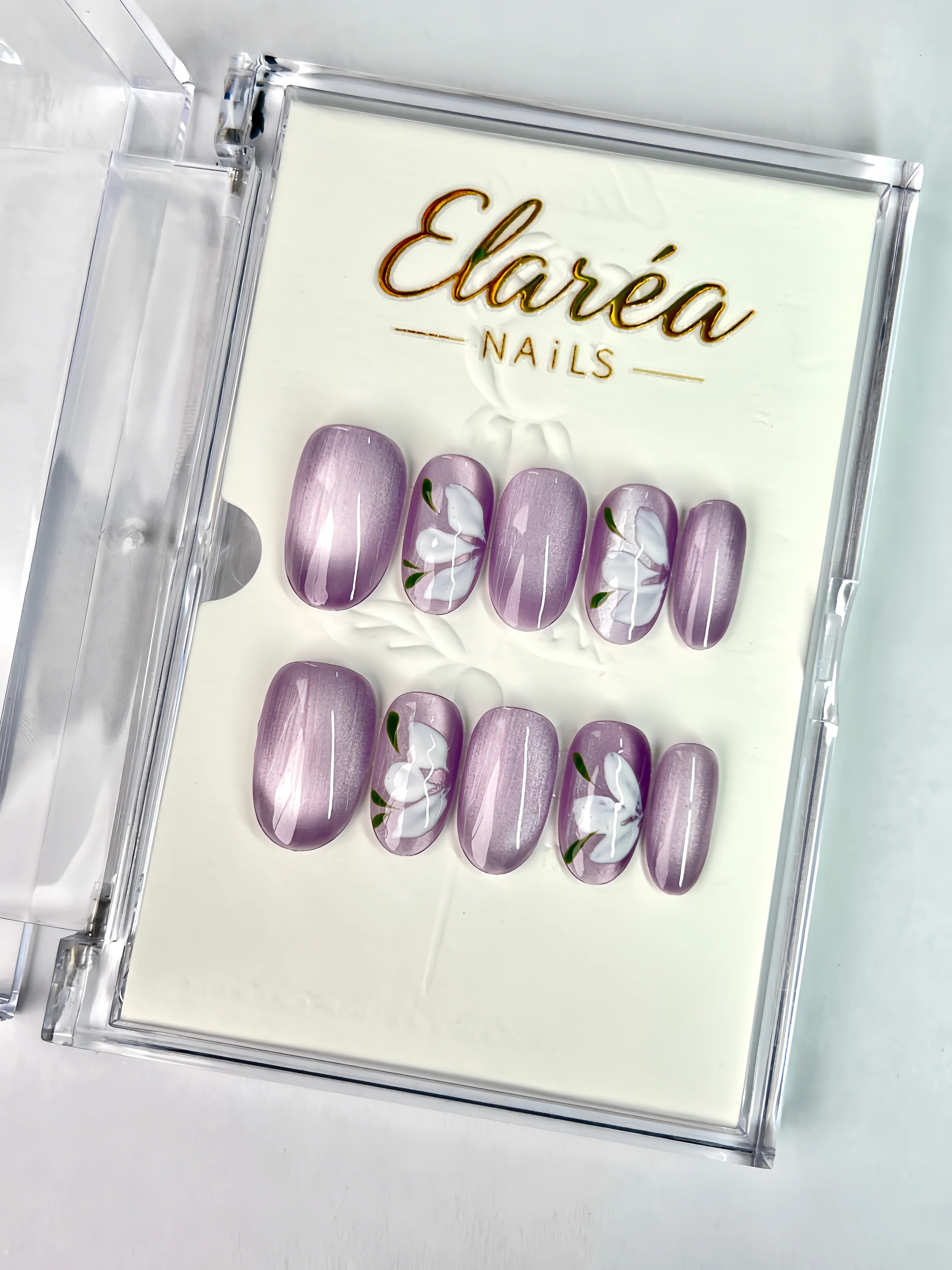 LILAC BLOOM Hauptbild - Press On Nägel mit einzigartigem Design - Premium künstliche Fingernägel