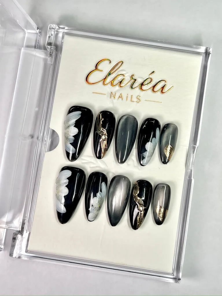 ONYX WHISPER Press On Nägel Hauptbild - Premium Design aus Deutschland