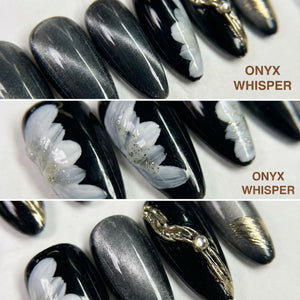ONYX WHISPER falsche Nägel Nahaufnahme - Detailansicht Qualität