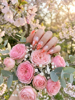 PEACH FLOWER Anleitung Schritt für Schritt - Einfache Anwendung