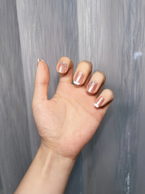 PEARL ELEGANCE Gel-Klebestreifen 24 Kurz 24 Lang - Zubehör