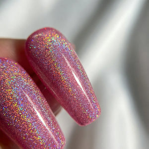 PINK IRIS Komplettset - 10 Nägel in 3 Größen S M L