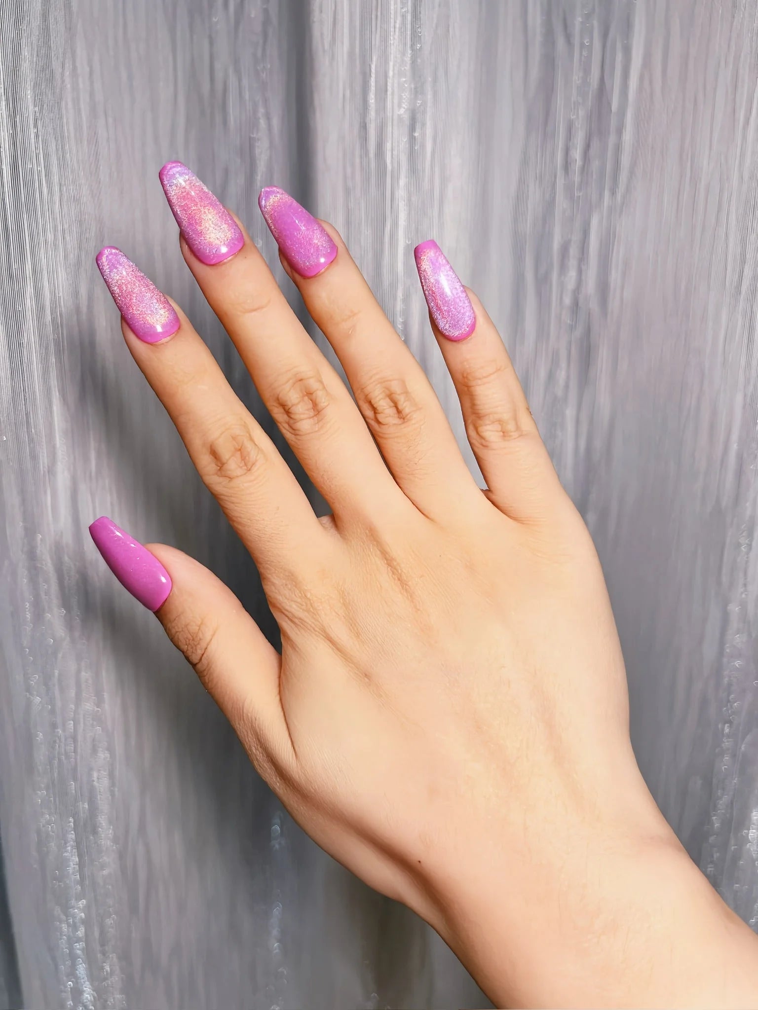 PINK IRIS Gel-Klebestreifen 24 Kurz 24 Lang - Zubehör