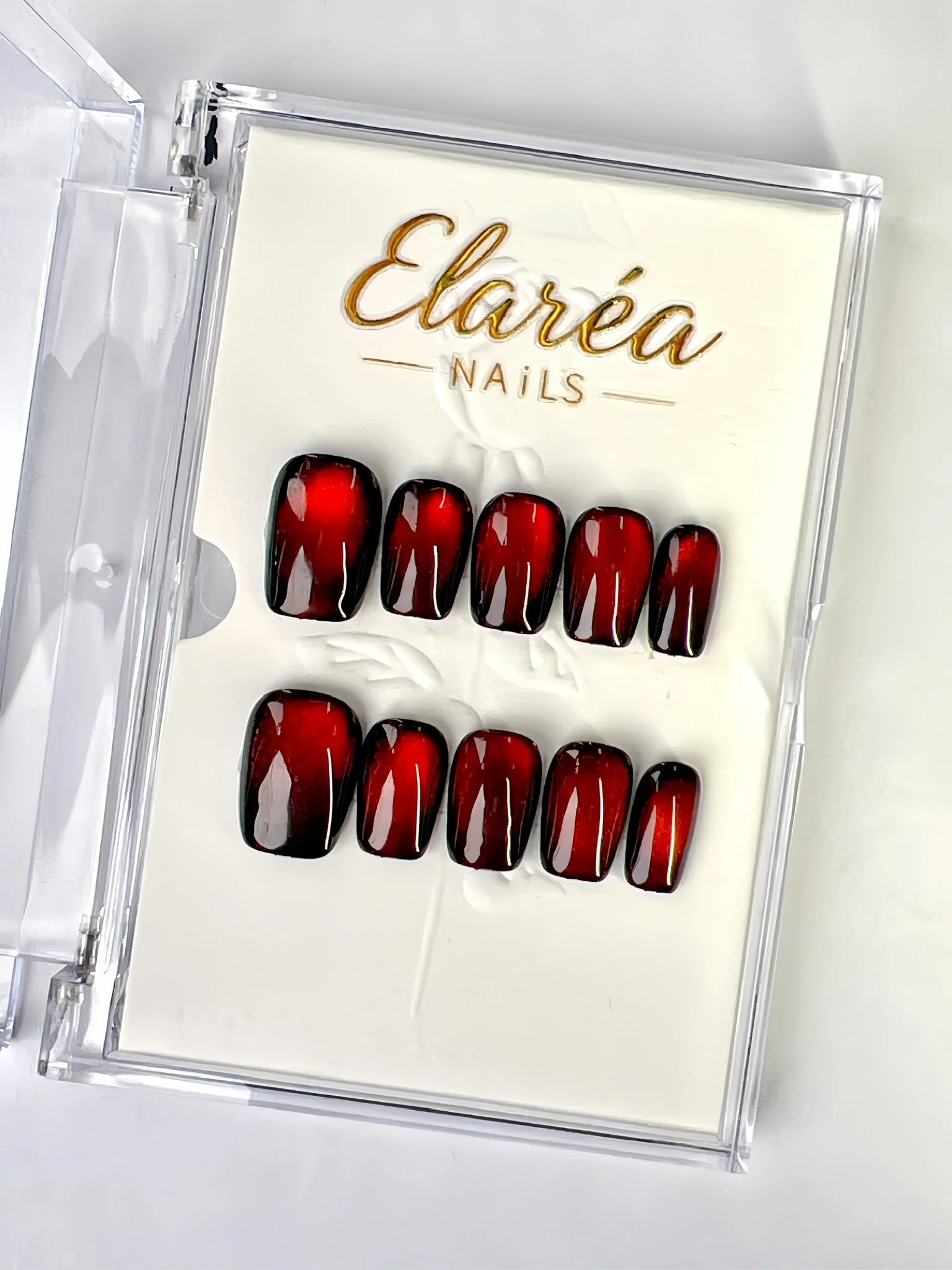 RED VELVET Press On Nägel Hauptbild - Premium Design aus Deutschland