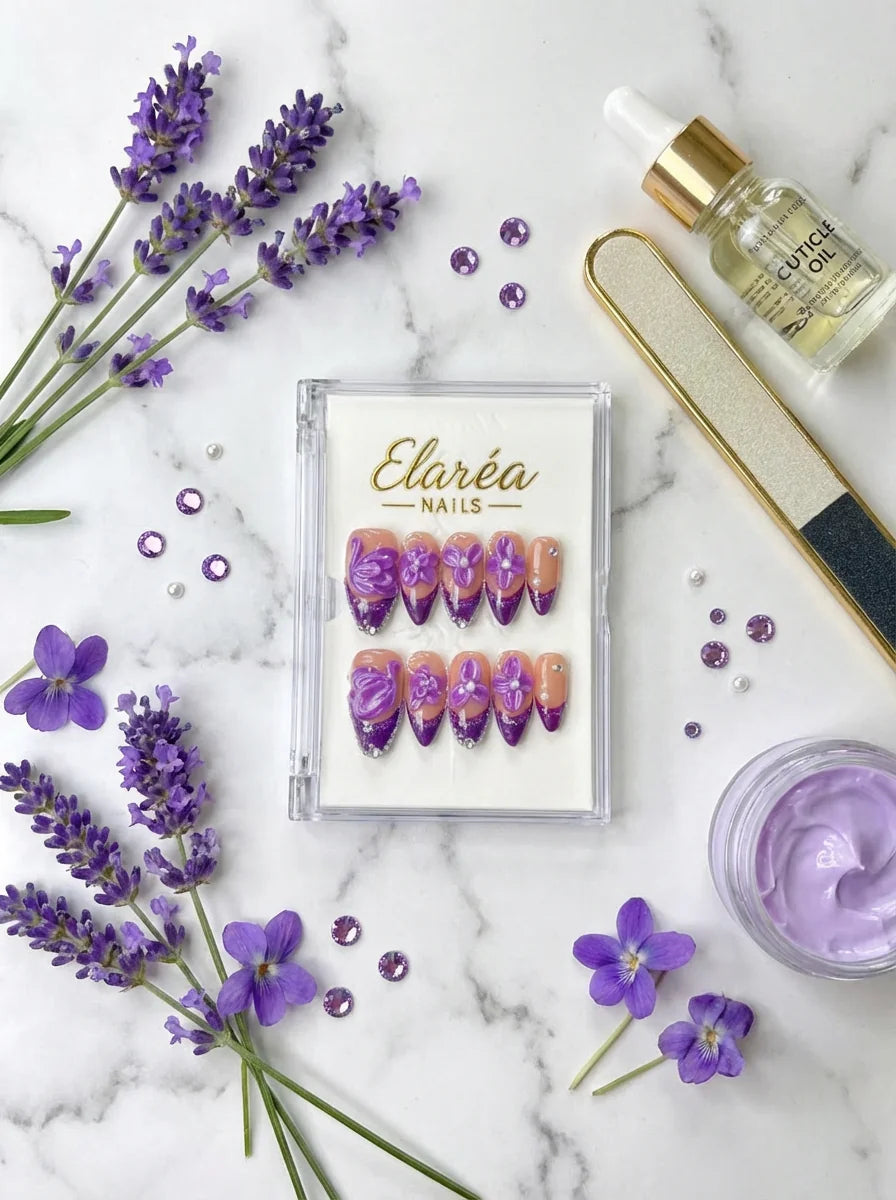SWAN LAVENDER Zubehör - Gel-Klebestreifen für perfekten Halt - einfache Anwendung und langanhaltender Halt