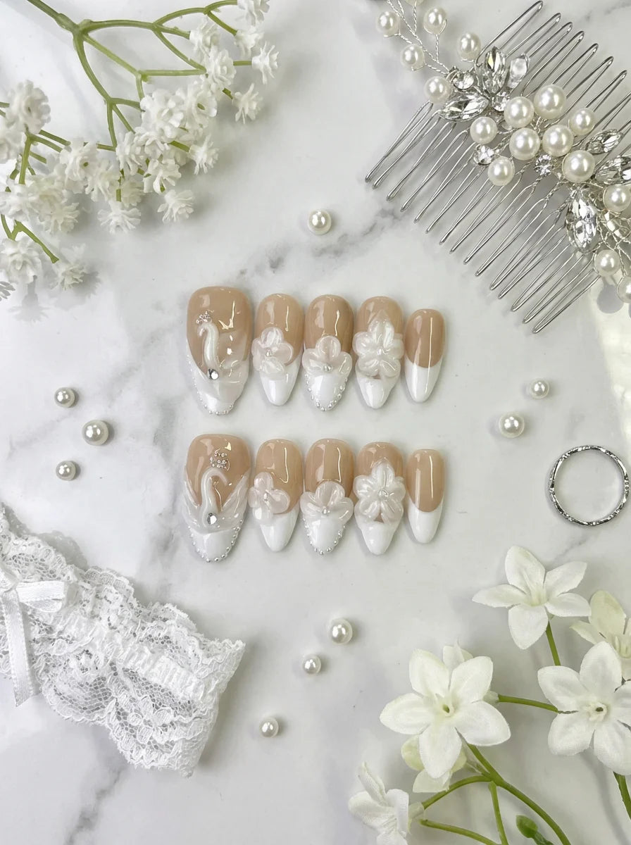 SWAN PEARL Gel-Klebestreifen 24 Kurz 24 Lang - Zubehör