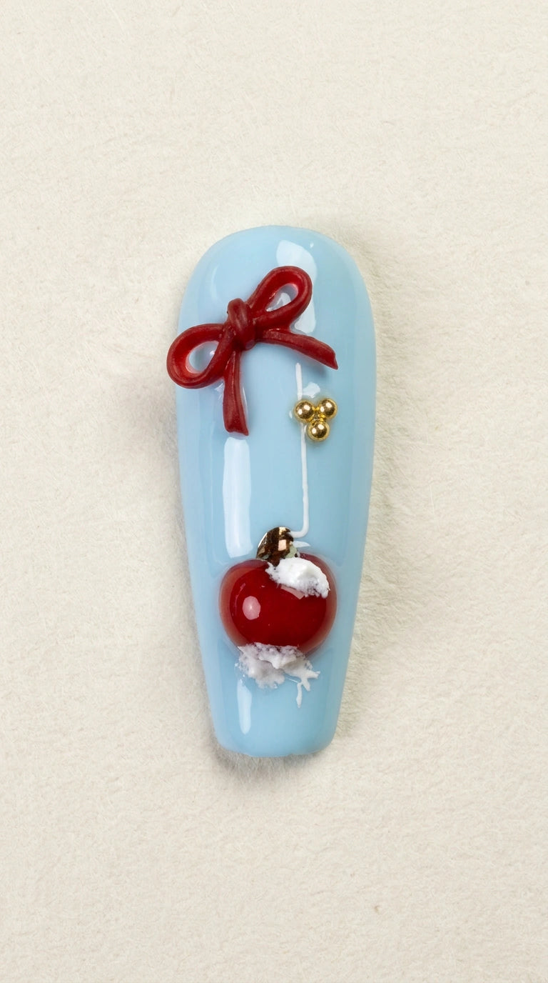 Sweet Christmas | DETAIL | Detailansicht des Nageldesigns