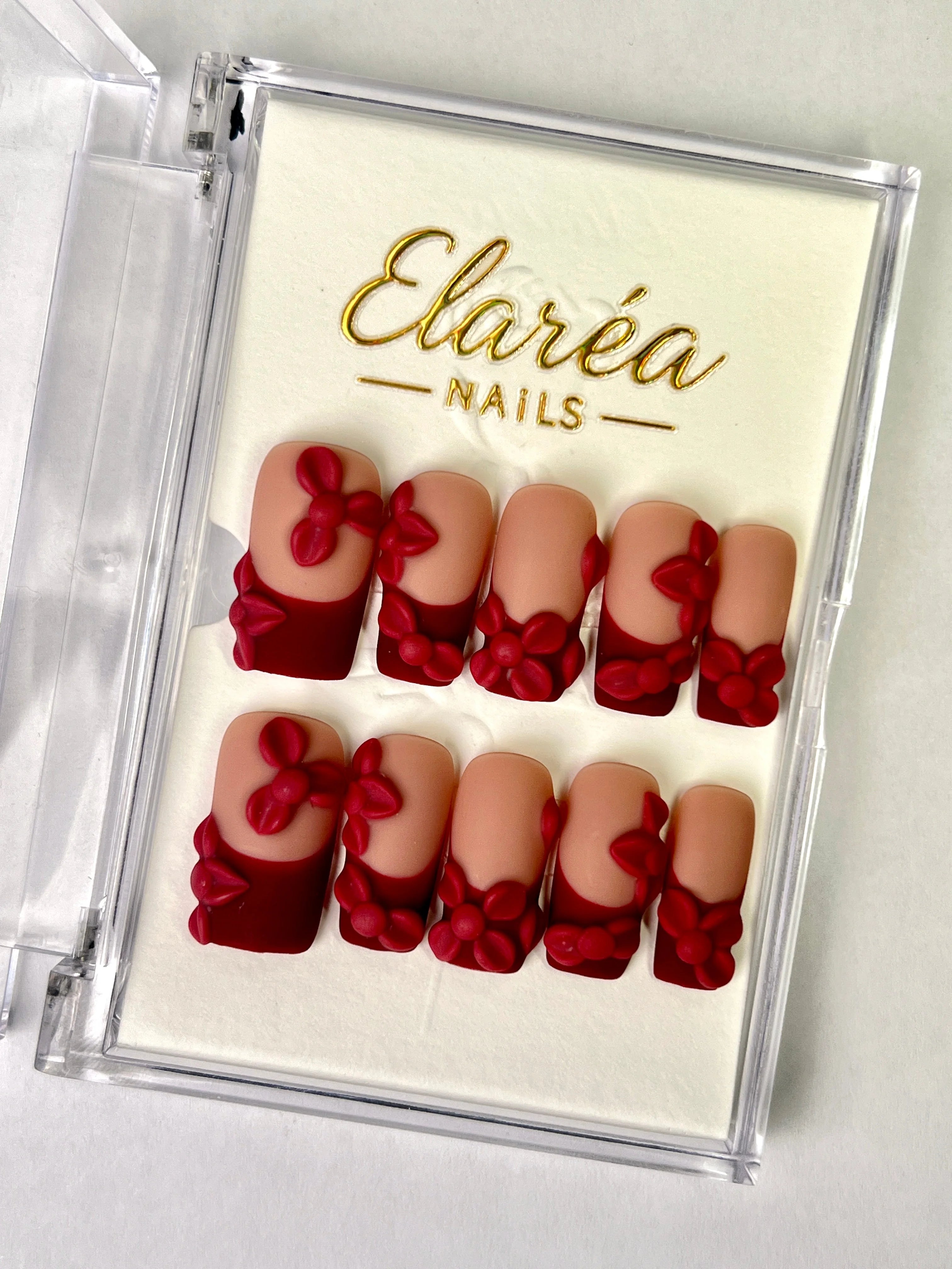 VELVET ROSE Press On Nägel Hauptbild - Premium Design