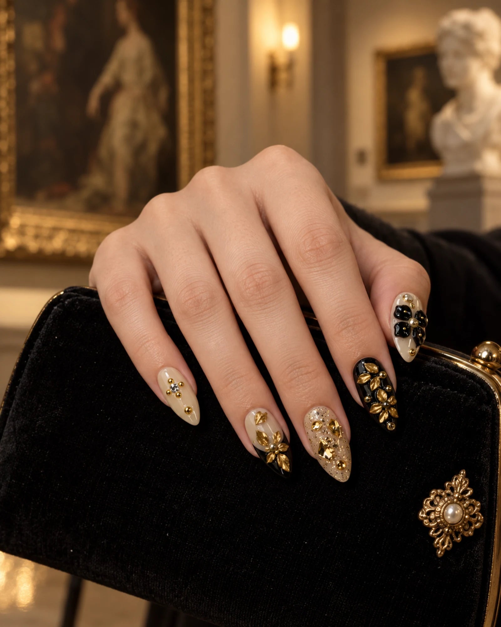 ANTIQUE GILDED · Abendlook